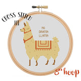 No Drama Llama Cross Stitch Kit.
