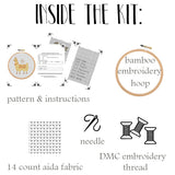 No Drama Llama Cross Stitch Kit.