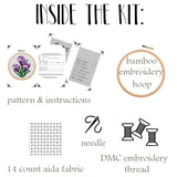 Crocuses Cross Stitch Kit