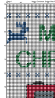 Merry Christmas Shitter's Full Cross Stitch Pattern