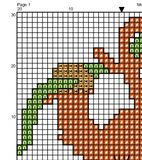 Funny Monkey Cross Stitch Pattern. Monkey PDF Pattern.