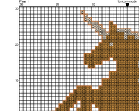 Unicorn Mode Cross Stitch Pattern. PDF Pattern.
