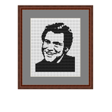 Jim Carrey Cross Stitch Pattern