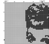 Lucille Ball Cross Stitch Pattern. PDF Pattern.