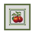  Apples Cross Stitch Pattern