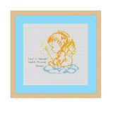 Little Angel Cross Stitch Pattern