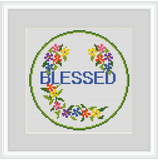 Blessed Cross Stitch Kit.