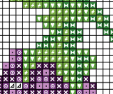 Blackberry Cross Stitch Pattern