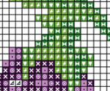 Blackberry Cross Stitch Pattern