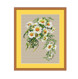 Daisies Counted Cross Stitch Pattern