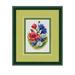 Bouquet Of Wild Flowers Cross Stitch Pattern