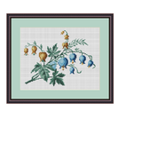 Bouquet of Flowers Cross Stitch Pattern