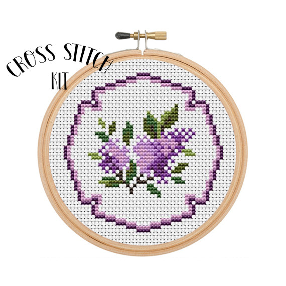 Branch Of The Lilac Cross Stitch Kit