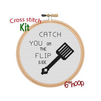 Catch You On The Flip Side Cross Stitch Kit