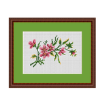 Cherry Blossom Cross Stitch Pattern