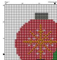 Christmas Balls Cross Stitch Pattern. Ornaments PDF Pattern.