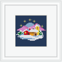 Christmas Tree Ornament Cross Stitch Kit