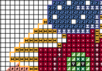 Clown Cross Stitch Pattern. Funny Cross Stitch PDF Pattern.