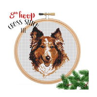 Collie Embroidery Kit