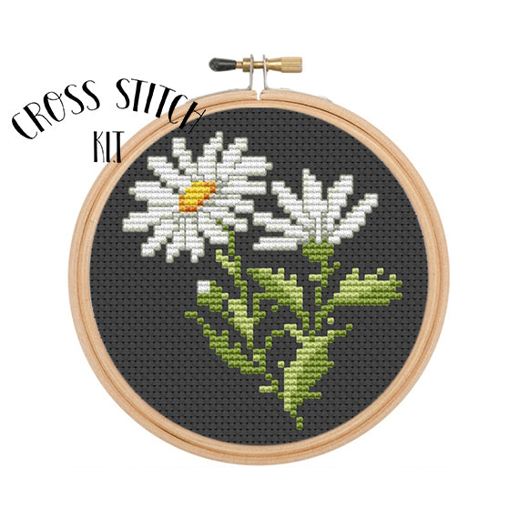 Daisy Cross Stitch Kit