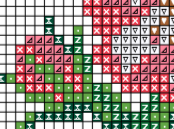 Dog-rose Cross Stitch Pattern.