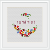 Feminist Cross Stitch Kit