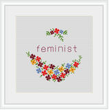 Feminist Cross Stitch Kit