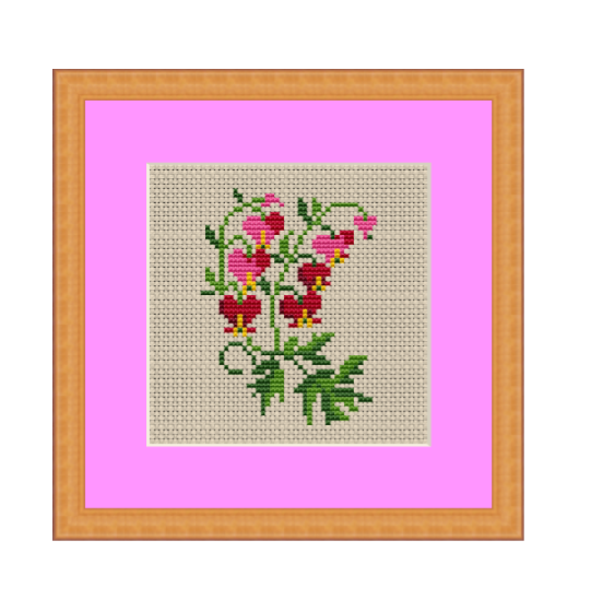 Flowers Cross Stitch Pattern