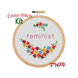 Feminist Cross Stitch Kit