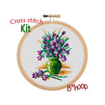 Flowers In The Vase Cross Stitch Kit