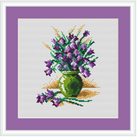 Flowers In The Vase Cross Stitch Kit