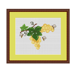 Grapes Cross Stitch Pattern