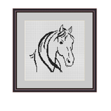 Horse Cross Stitch Pattern