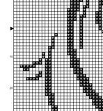 Monochrome Cross Stitch. Horse Cross Stitch Pattern. Cross Stitch PDF Pattern.