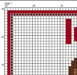 Happy Ice Cream Cross Stitch Pattern.