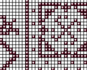 House Charm Cross Stitch Pattern. Home Decor Cross Stitch Pattern.