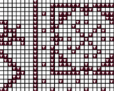 House Charm Cross Stitch Pattern. Home Decor Cross Stitch Pattern.