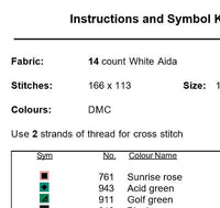 I Love NY Cross Stitch Pattern. PDF Pattern.