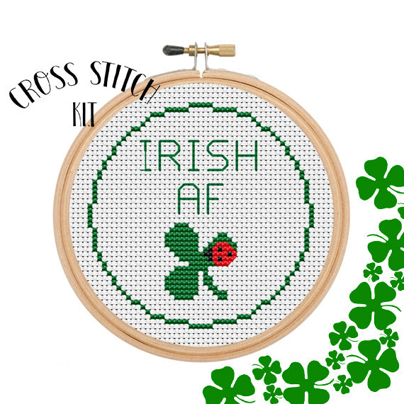 Irish AF Funny Cross Stitch Kit