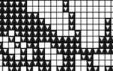 Jesus In A Crown Of Thorns Cross Stitch Pattern.