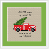 Christmas Vacation  Cross Stitch Kit