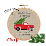 Jolliest Bunch Of Assholes Cross Stitch Kit