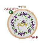 Joy Cross Stitch Kit