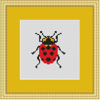 Ladybug Cross Stitch Kit