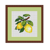 Lemons Cross Stitch Pattern