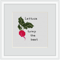 Lettuce Turnip The Beet Cross Stitch Kit