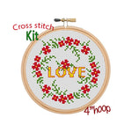 Love Cross Stitch Kit