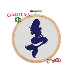 Mermaid Cross Stitch Kit