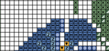 Napkin Cross Stitch Pattern. Instant Download.