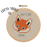 Cross Stitch Kit "Oh! For Fox Sake"